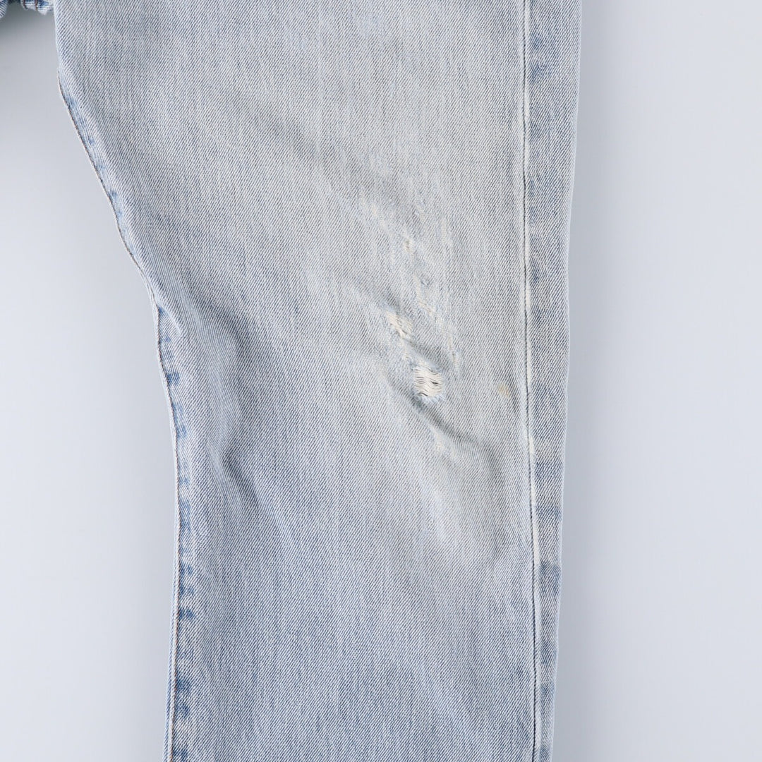 Levi's 501 straight denim pants for men, size W35 cotton blue type Vintage Second Hand