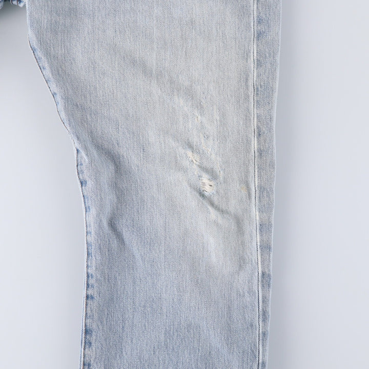 Levi's 501 straight denim pants for men, size W35 cotton blue type Vintage Second Hand