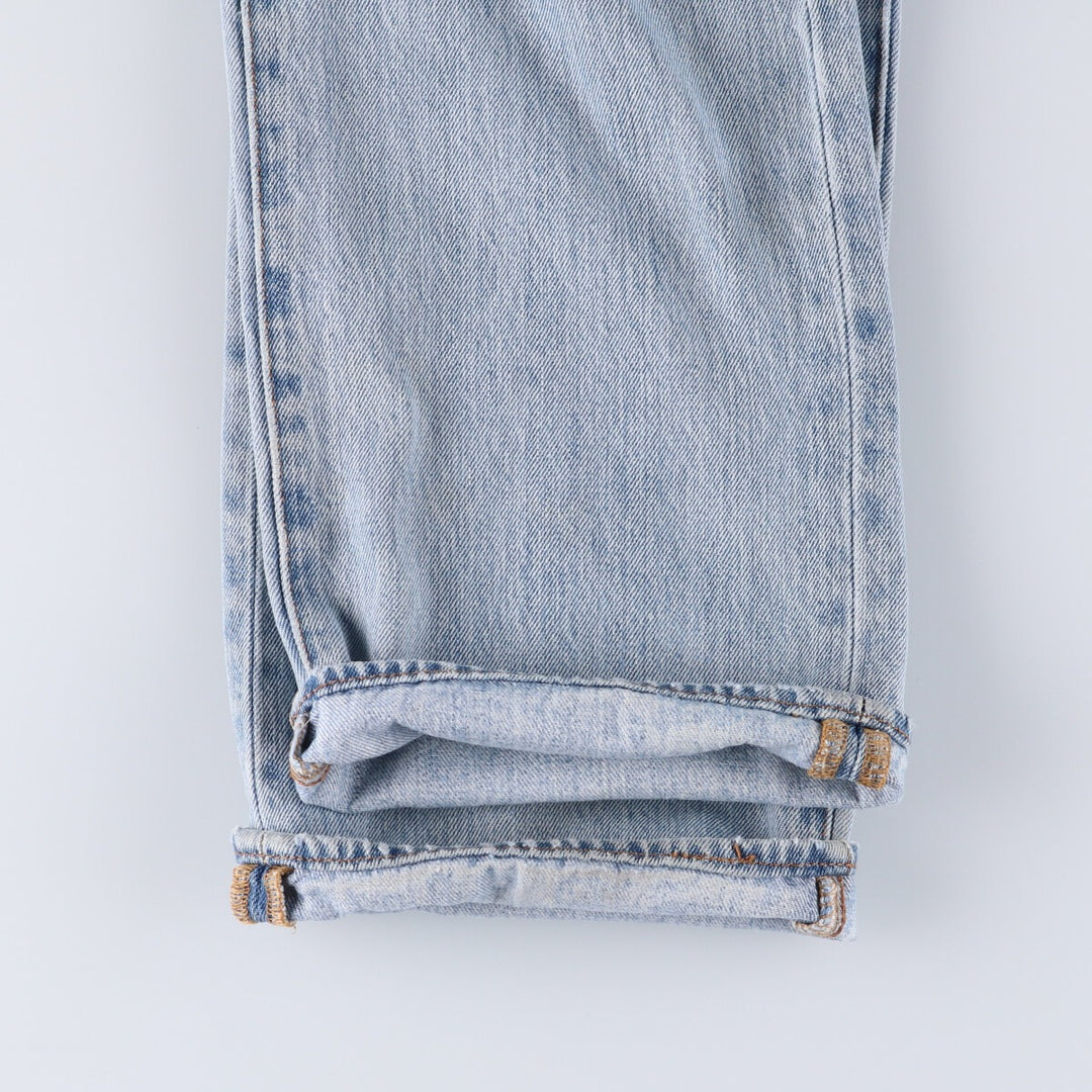 Levi's 501 straight denim pants for men, size W35 cotton blue type Vintage Second Hand