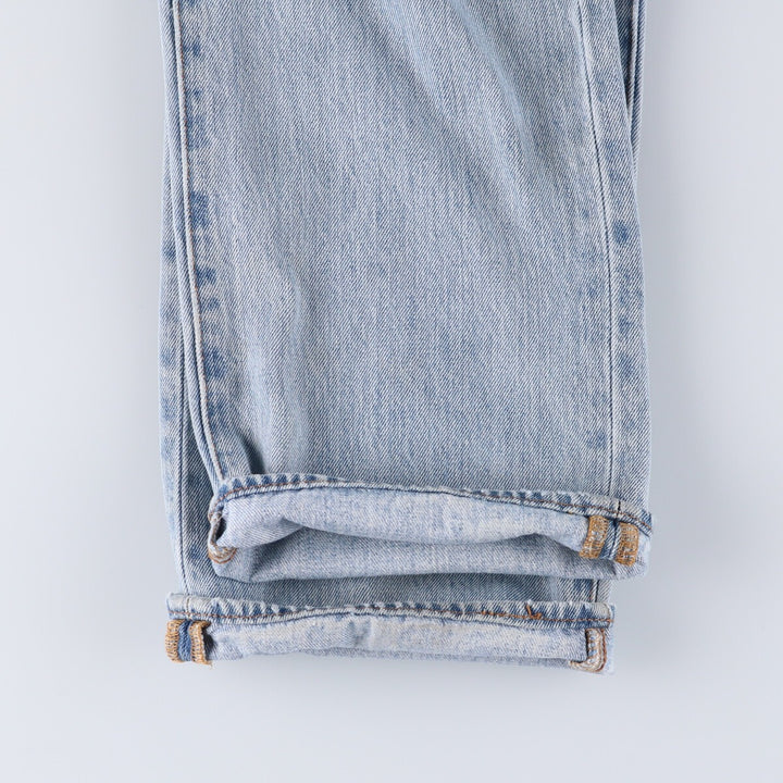 Levi's 501 straight denim pants for men, size W35 cotton blue type Vintage Second Hand