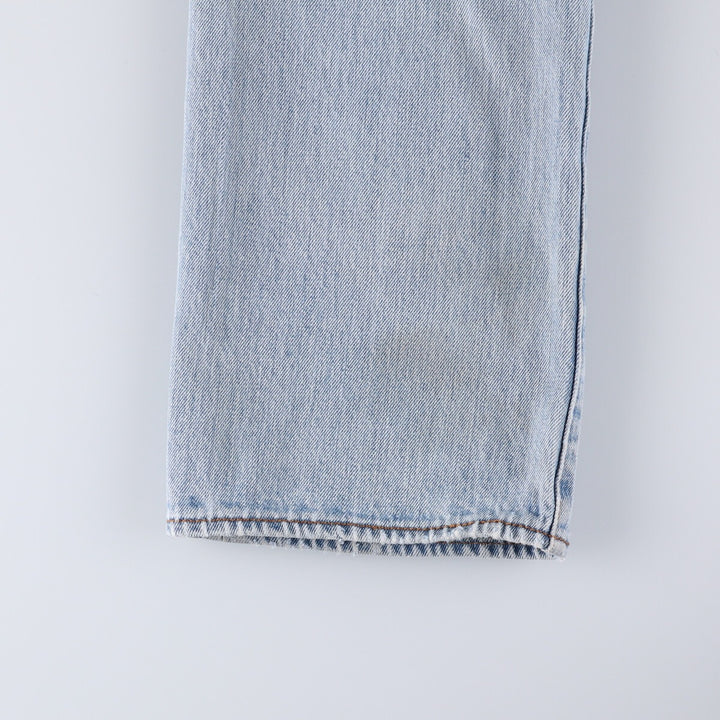 Levi's 501 straight denim pants for men, size W35 cotton blue type Vintage Second Hand