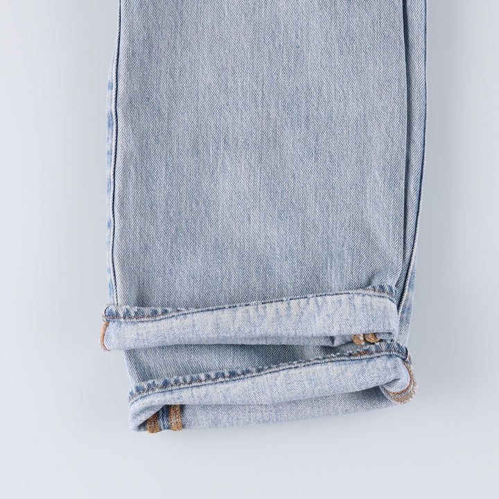 Levi's 501 straight denim pants for men, size W35 cotton blue type Vintage Second Hand