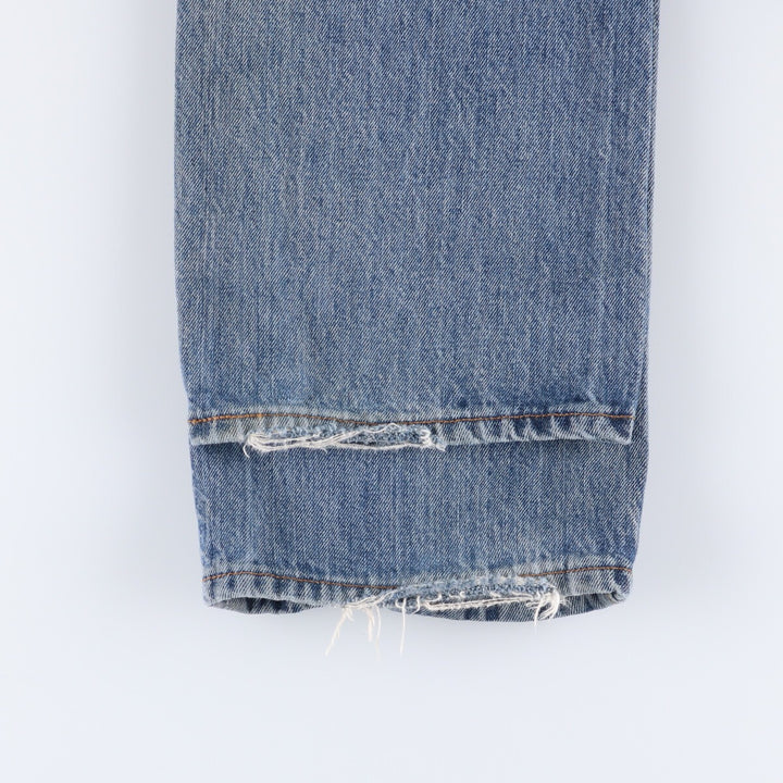 Levi's 501 straight denim pants for men, size W33 cotton blue type Vintage Second Hand