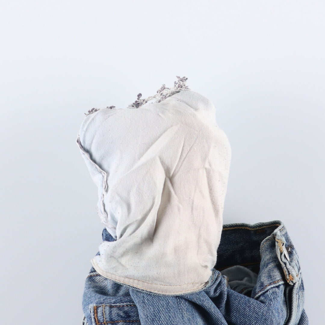 Levi's 501 straight denim pants for men, size W33 cotton blue type Vintage Second Hand