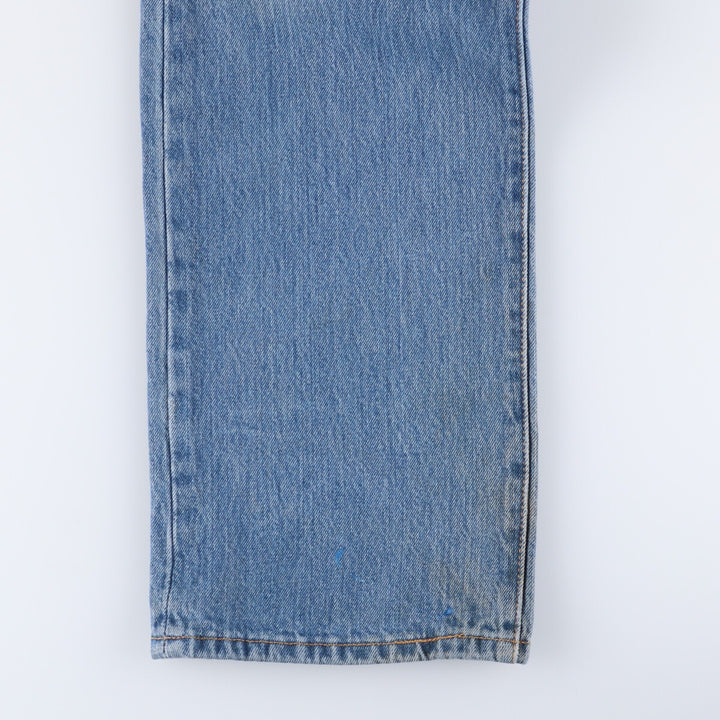 00'S Levi's 501 straight denim pants for men, size W33 cotton blue type Vintage Second Hand