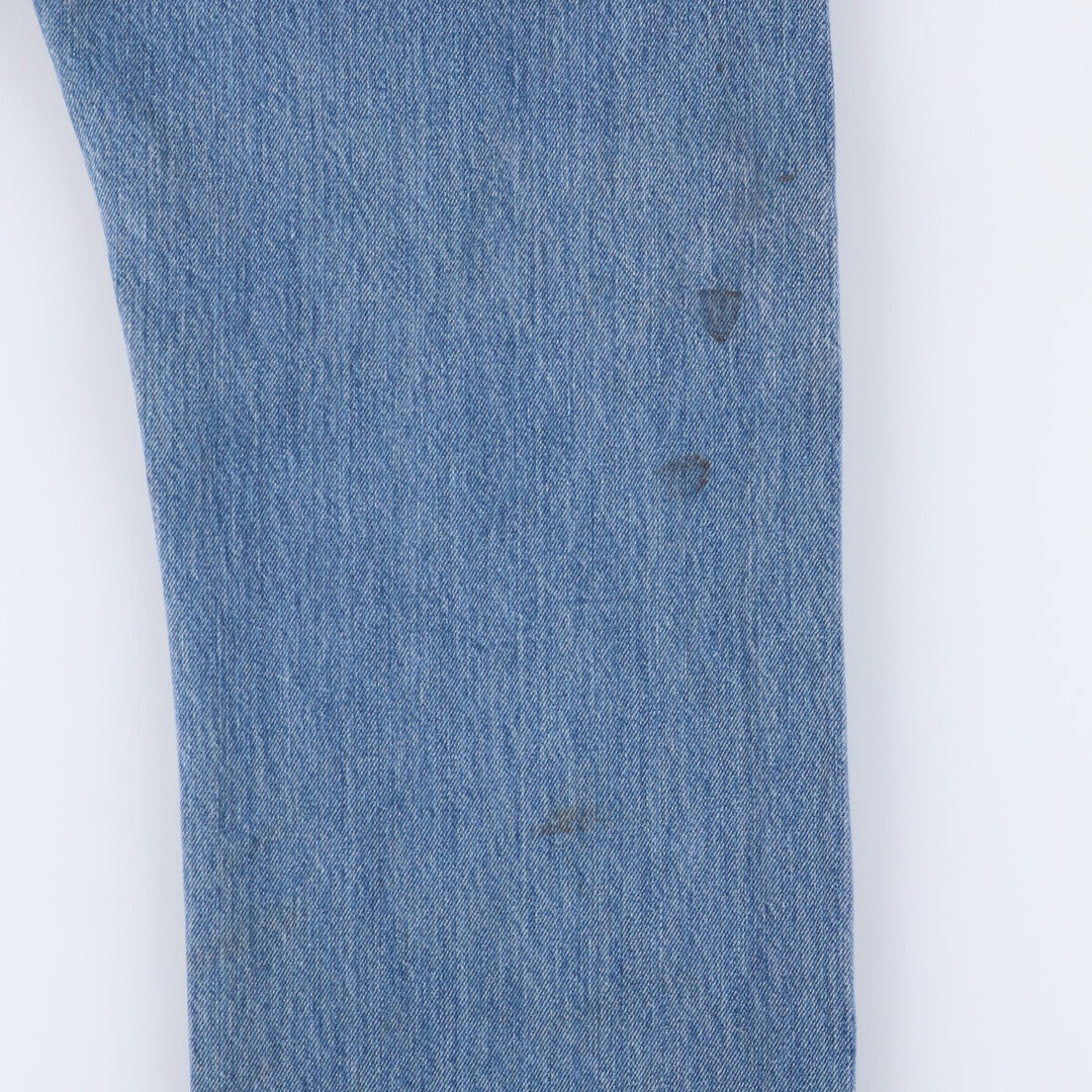 00'S Levi's 501 straight denim pants for men, size W33 cotton blue type Vintage Second Hand