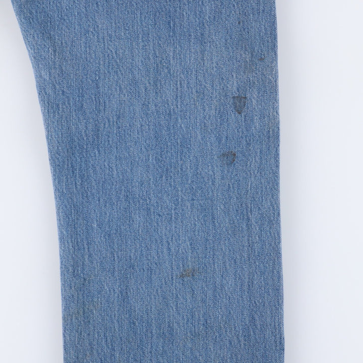 00'S Levi's 501 straight denim pants for men, size W33 cotton blue type Vintage Second Hand