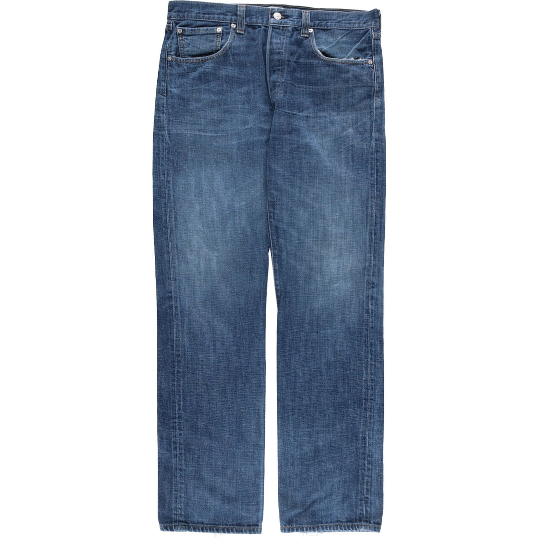 Levi's Levi's 501 straight denim pants for men, equivalent to w34 cotton blue type Vintage Second Hand