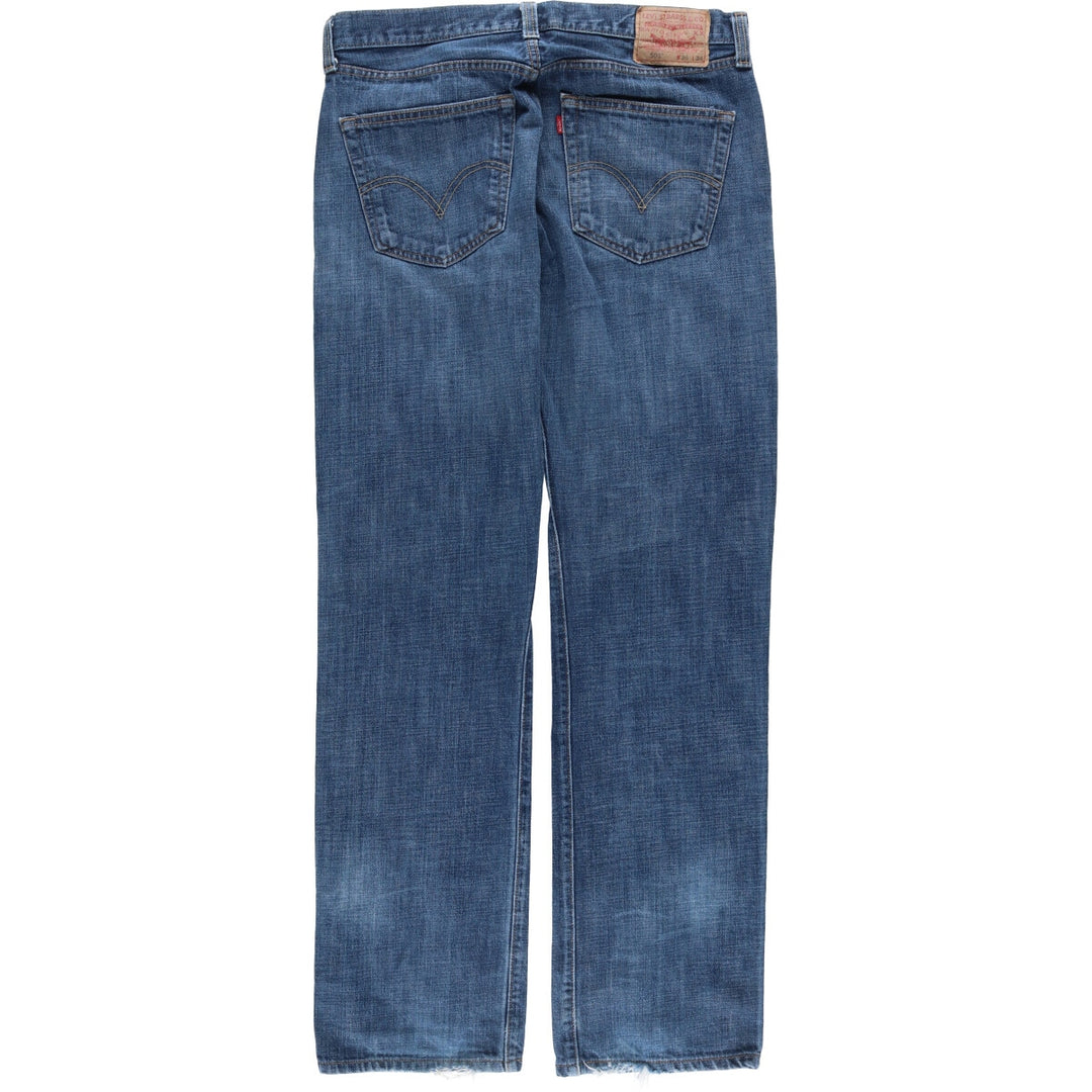 Levi's Levi's 501 straight denim pants for men, equivalent to w34 cotton blue type Vintage Second Hand