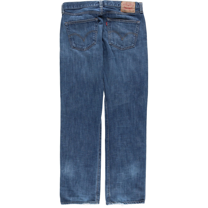 Levi's Levi's 501 straight denim pants for men, equivalent to w34 cotton blue type Vintage Second Hand