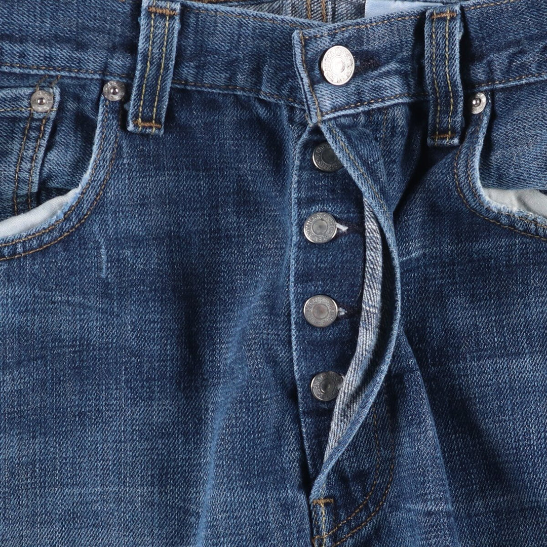 Levi's Levi's 501 straight denim pants for men, equivalent to w34 cotton blue type Vintage Second Hand