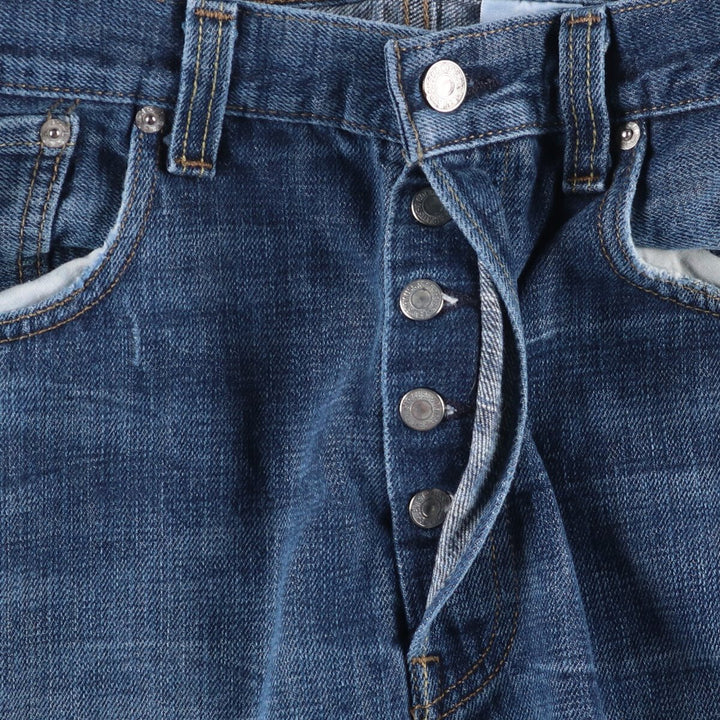 Levi's Levi's 501 straight denim pants for men, equivalent to w34 cotton blue type Vintage Second Hand