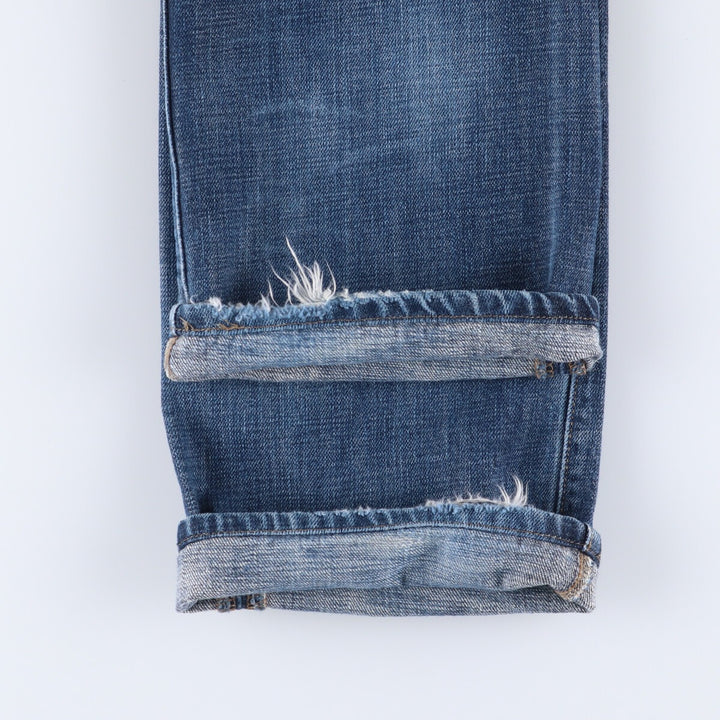 Levi's Levi's 501 straight denim pants for men, equivalent to w34 cotton blue type Vintage Second Hand