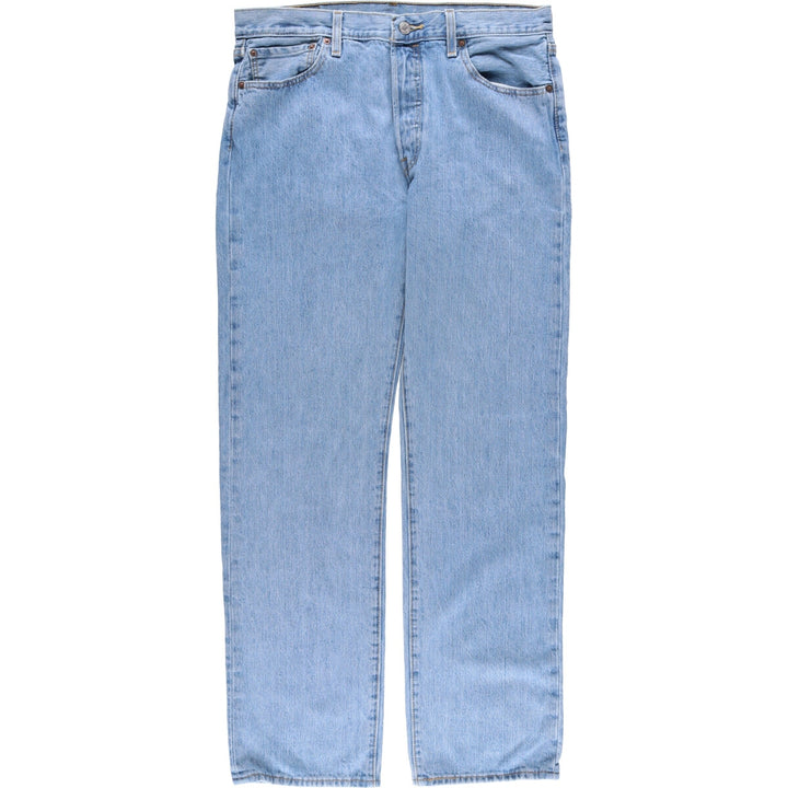 Levi's 501 straight denim pants for men, size W34 cotton blue type Vintage Second Hand