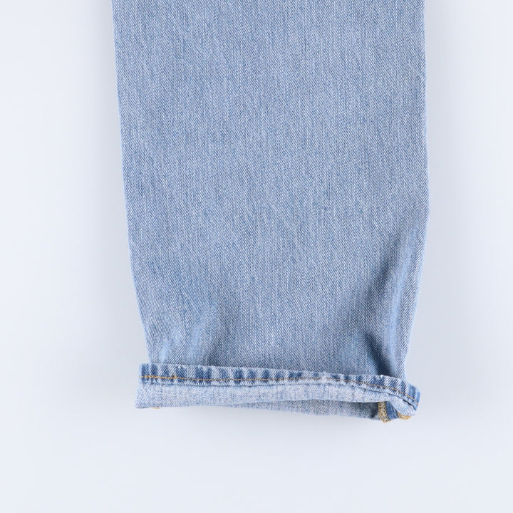 Levi's 501 straight denim pants for men, size W34 cotton blue type Vintage Second Hand