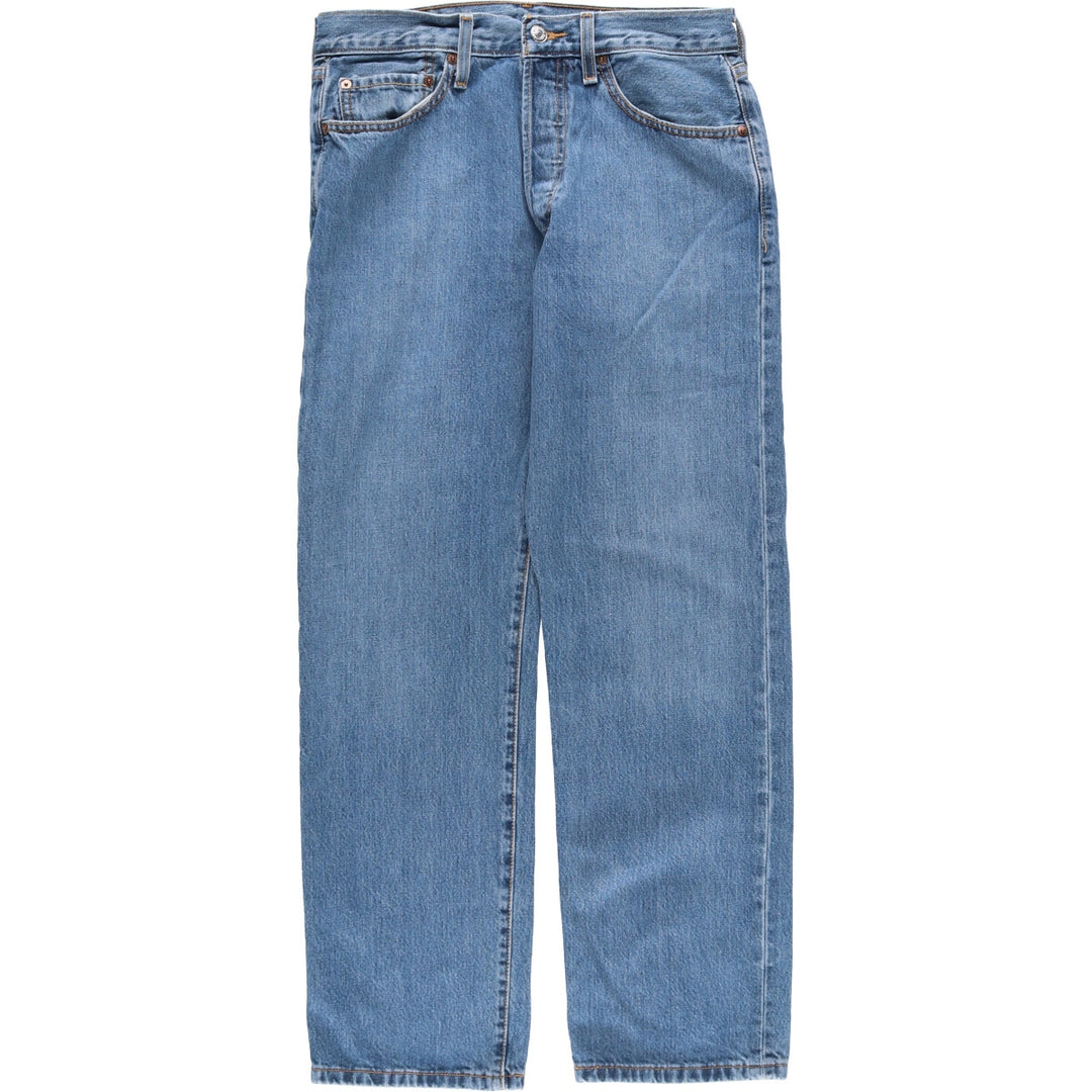 Levi's 501 straight denim pants for men, size W32 cotton blue type Vintage Second Hand
