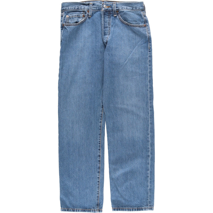 Levi's 501 straight denim pants for men, size W32 cotton blue type Vintage Second Hand