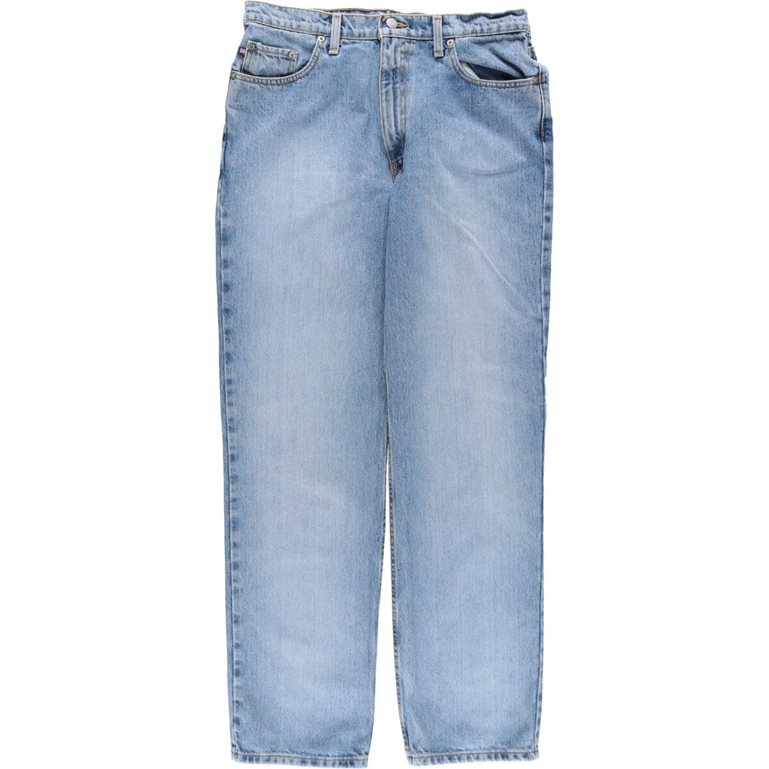 Ralph Lauren POLO JEANS COMPANY tapered denim pants for men, W33 equivalent cotton Blue type light blue Vintage Second Hand