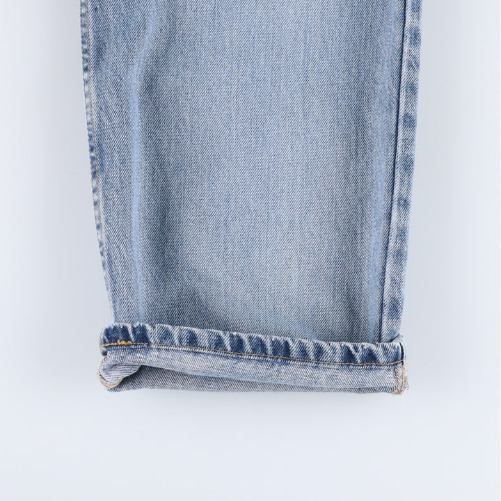 Ralph Lauren POLO JEANS COMPANY tapered denim pants for men, W33 equivalent cotton Blue type light blue Vintage Second Hand