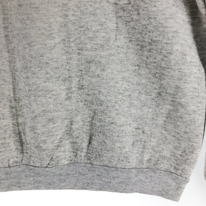 90'S Looney Tunes Tasmanian Devil Character Sweatshirt, Men's L Size, Vintage cotton gray type Vintage Second Hand