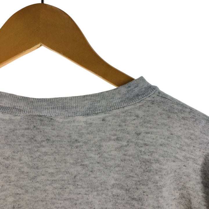 90'S Looney Tunes Tasmanian Devil Character Sweatshirt, Men's L Size, Vintage cotton gray type Vintage Second Hand