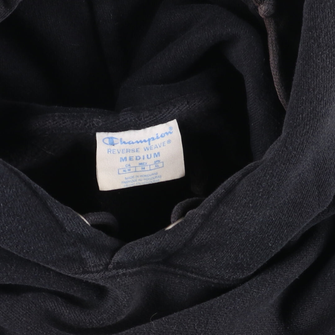 Champion REVERSE WEAVE Reverse Weave Sweat Pullover Hoodie Men's M cotton black type Vintage Second Hand