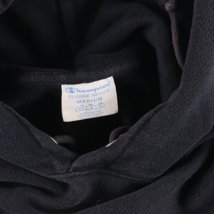 Champion REVERSE WEAVE Reverse Weave Sweat Pullover Hoodie Men's M cotton black type Vintage Second Hand