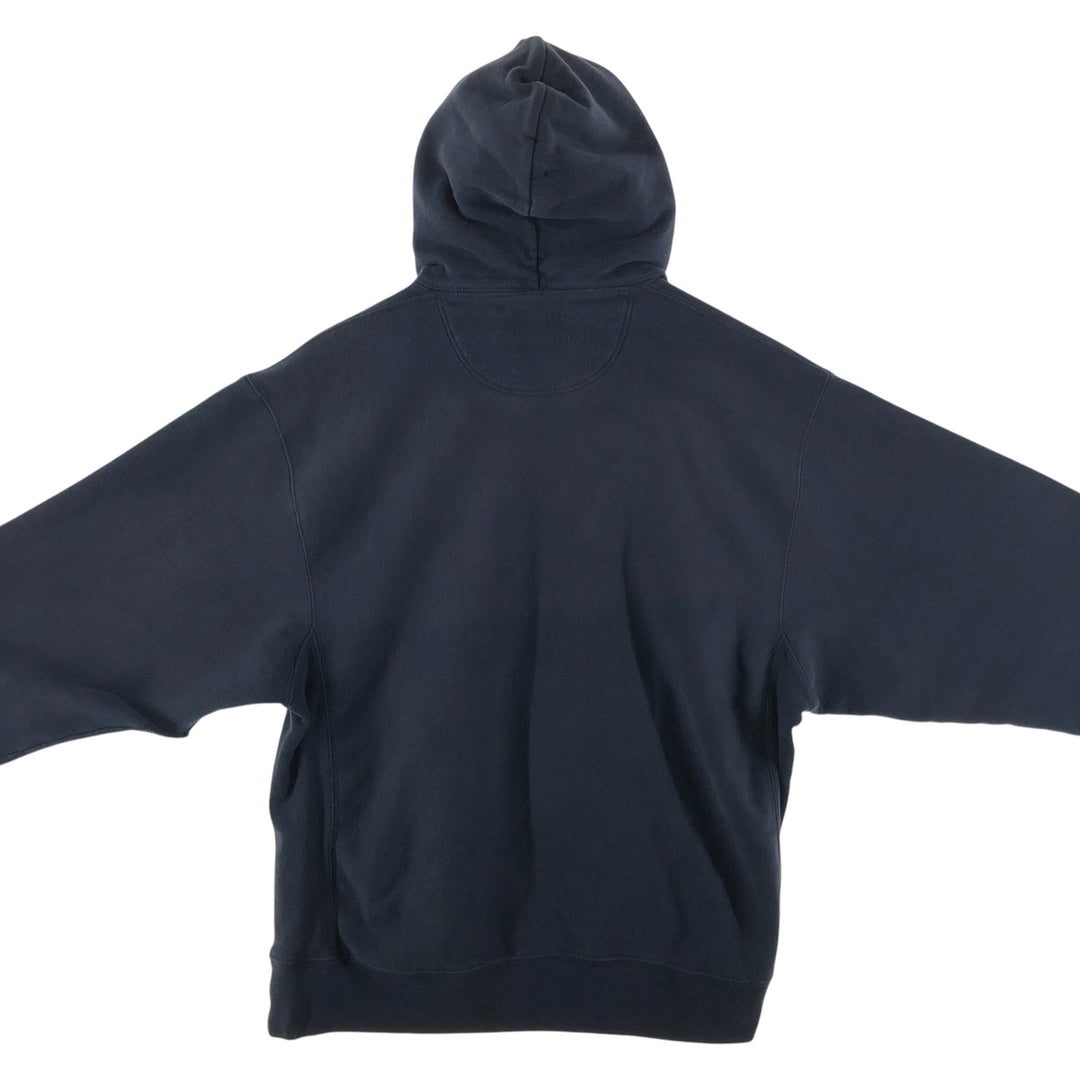 Champion REVERSE WEAVE Reverse Weave College Sweat Pullover Hoodie Men's L size cotton navy blue type Vintage Second Hand