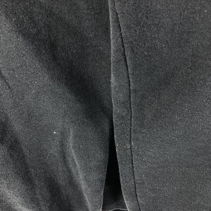 90'S Lee Heavy Weight Advertising Sweatshirt, Made in USA, Men's L Size, Vintage cotton black type Vintage Second Hand