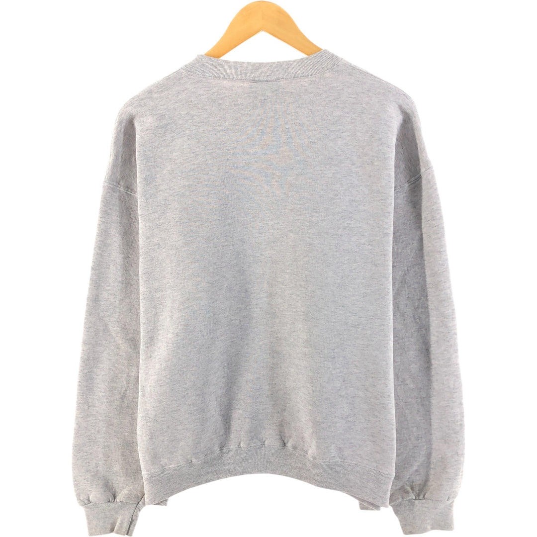 90'S Planet Hollywood Advertising Sweatshirt, Made in USA, Men's L size cotton gray type Vintage Second Hand