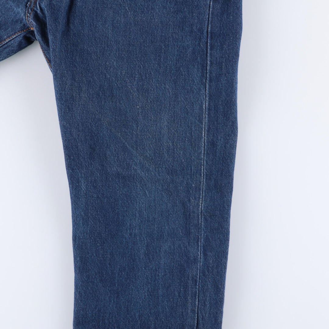 Levi's 501 straight denim pants for men, size W34 cotton blue type Vintage Second Hand