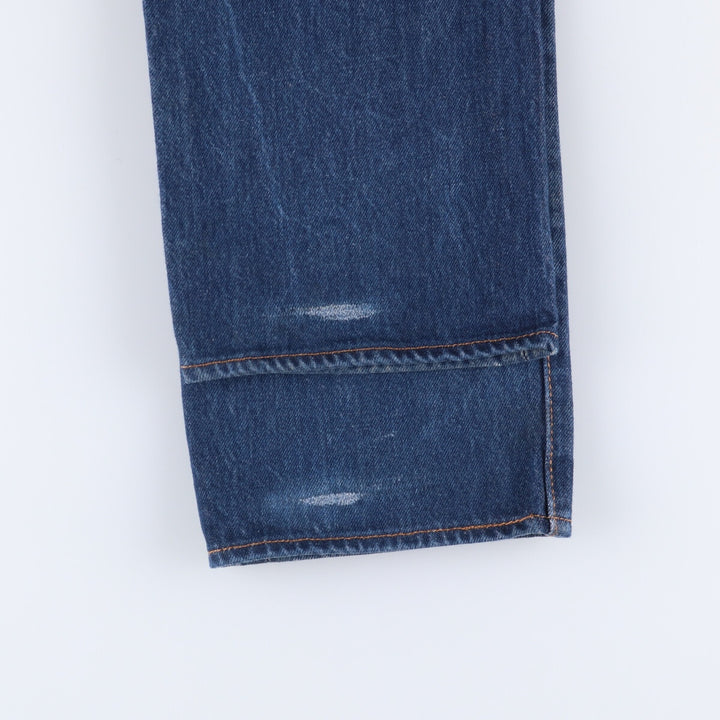 Levi's 501 straight denim pants for men, size W34 cotton blue type Vintage Second Hand