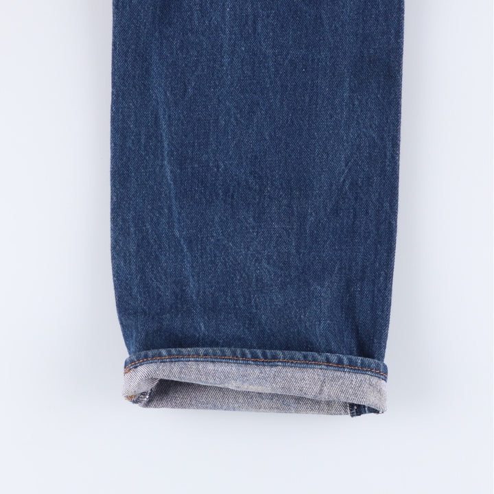 Levi's 501 straight denim pants for men, size W34 cotton blue type Vintage Second Hand