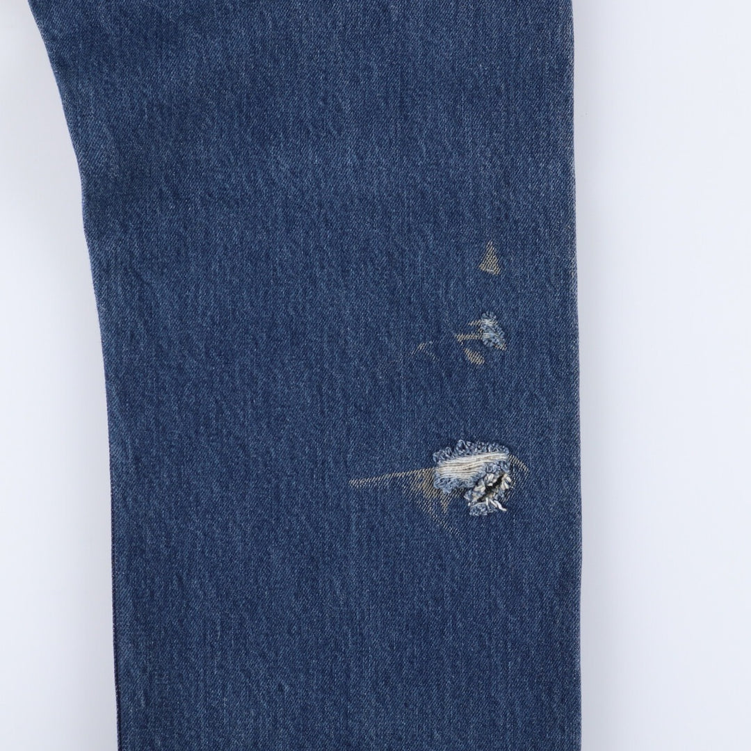 Levi's 501 straight denim pants for men, size W34 cotton blue type Vintage Second Hand