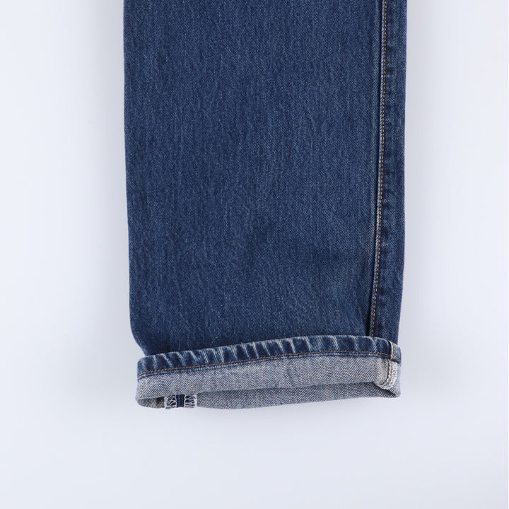 Levi's 501 straight denim pants for men, size W34 cotton blue type Vintage Second Hand
