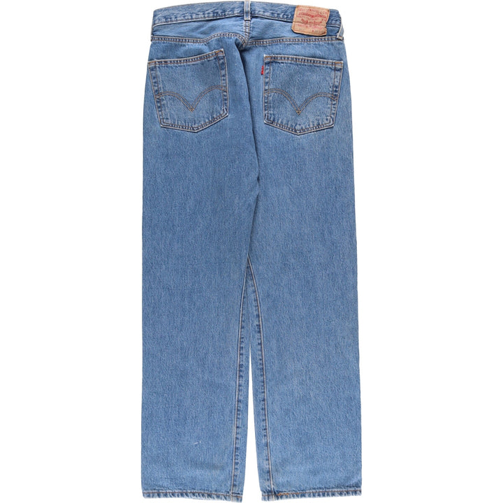 Levi's 501 straight denim pants for men, size W36 cotton blue type Vintage Second Hand