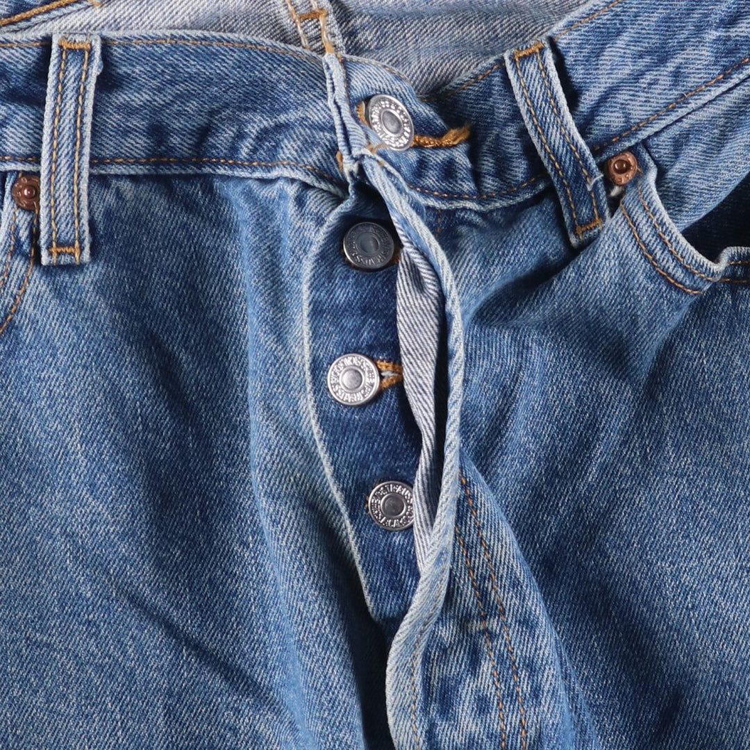 Levi's 501 straight denim pants for men, size W36 cotton blue type Vintage Second Hand