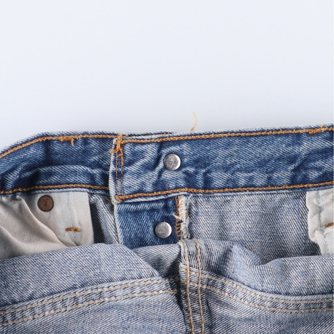 Levi's 501 straight denim pants for men, size W36 cotton blue type Vintage Second Hand
