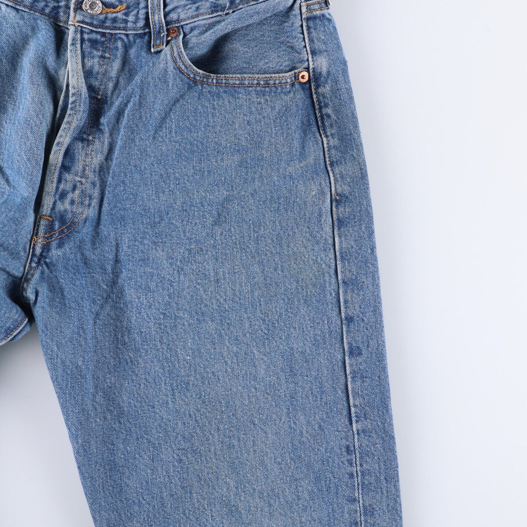 Levi's 501 straight denim pants for men, size W36 cotton blue type Vintage Second Hand