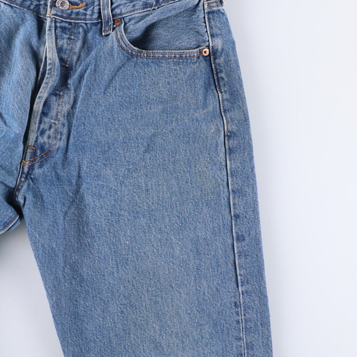 Levi's 501 straight denim pants for men, size W36 cotton blue type Vintage Second Hand