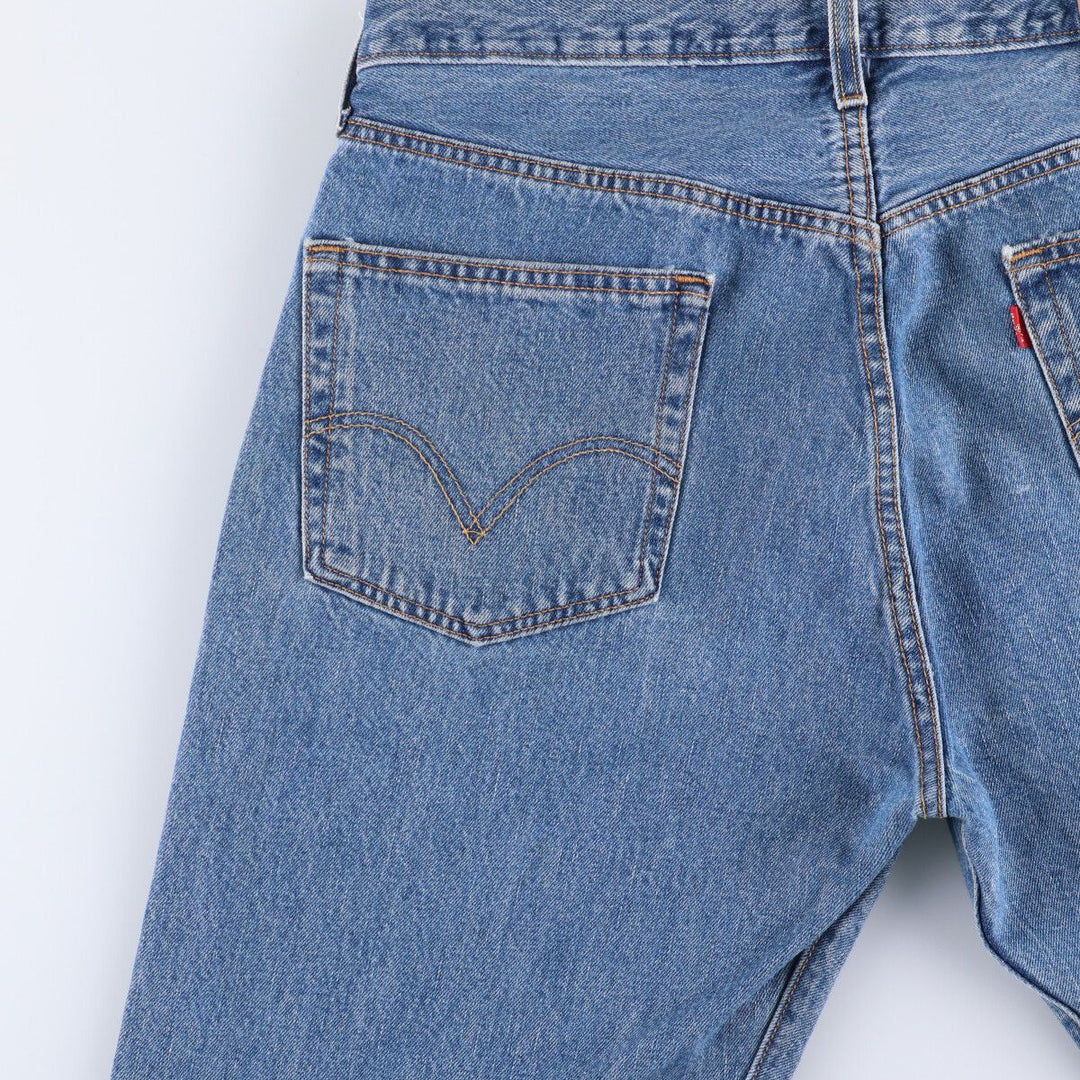 Levi's 501 straight denim pants for men, size W36 cotton blue type Vintage Second Hand