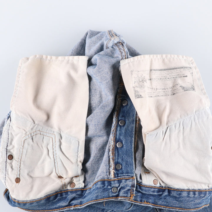 Levi's 501 straight denim pants for men, size W36 cotton blue type Vintage Second Hand