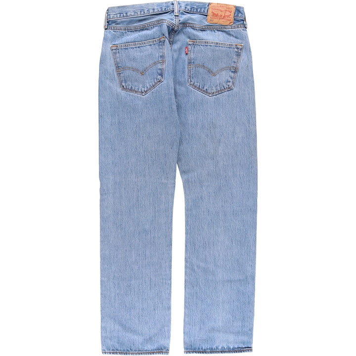 Levi's 501 straight denim pants for men, size W33 cotton blue type Vintage Second Hand