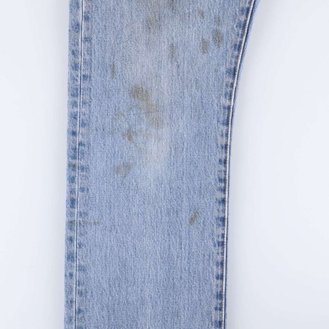 Levi's 501 straight denim pants for men, size W33 cotton blue type Vintage Second Hand