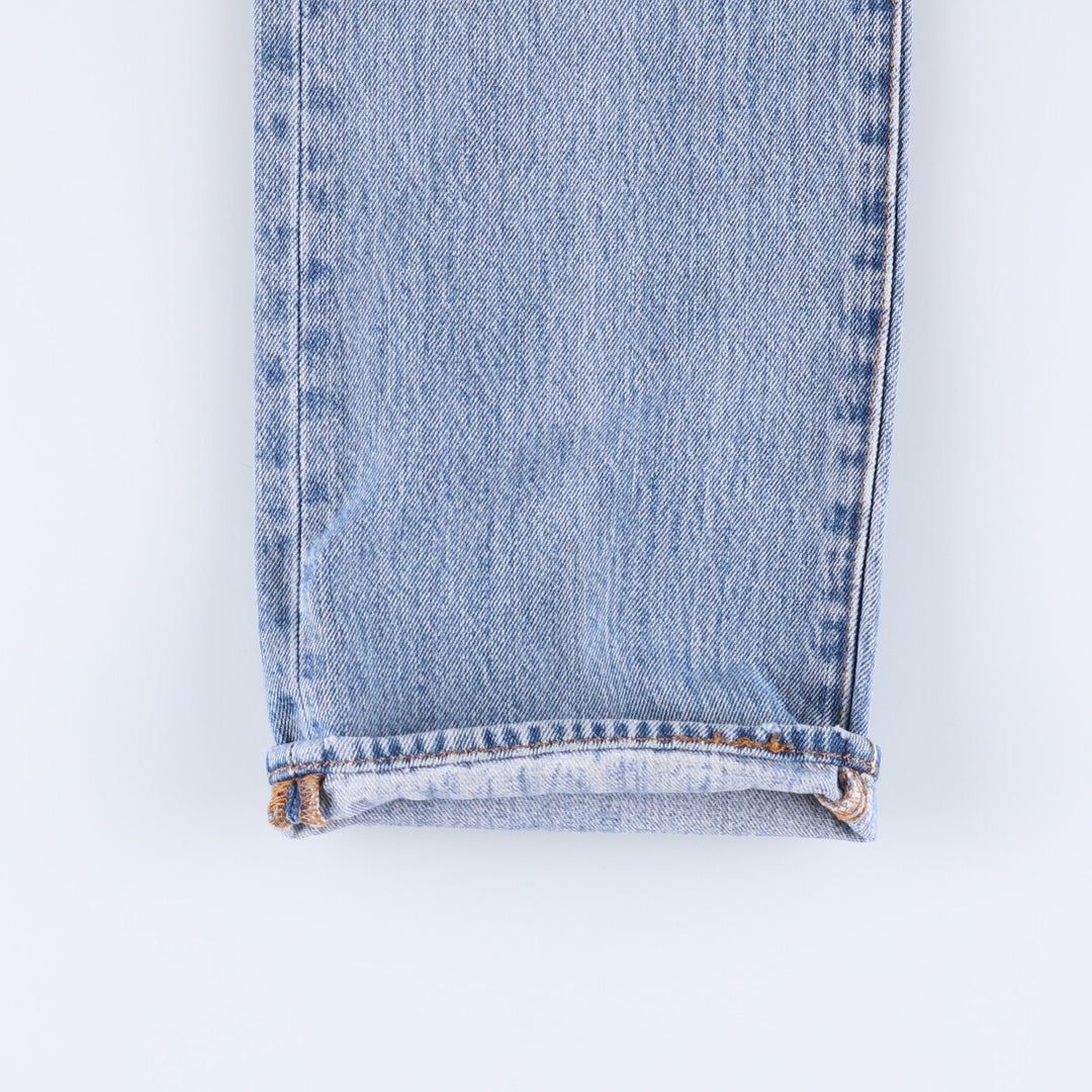 Levi's 501 straight denim pants for men, size W33 cotton blue type Vintage Second Hand