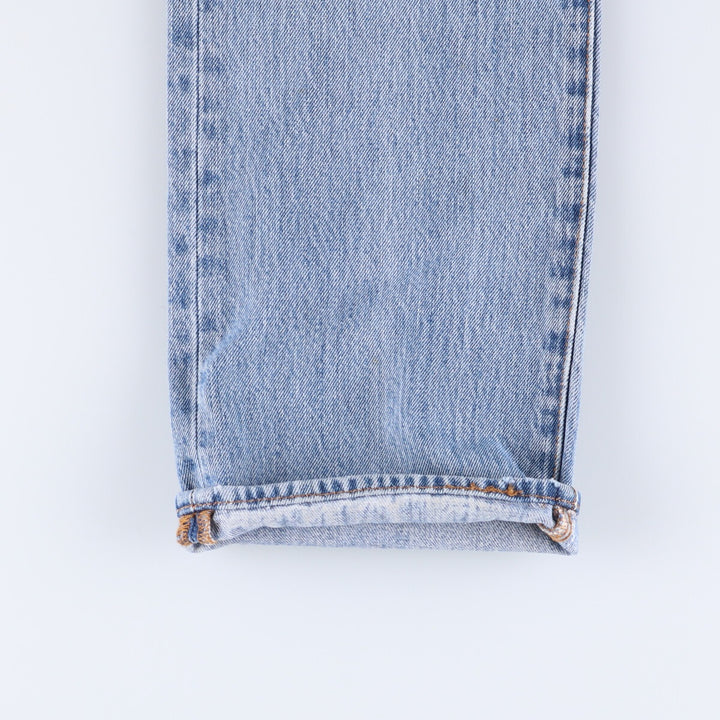 Levi's 501 straight denim pants for men, size W33 cotton blue type Vintage Second Hand