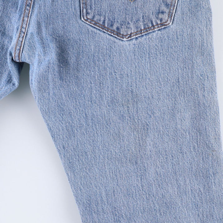 Levi's 501 straight denim pants for men, size W33 cotton blue type Vintage Second Hand