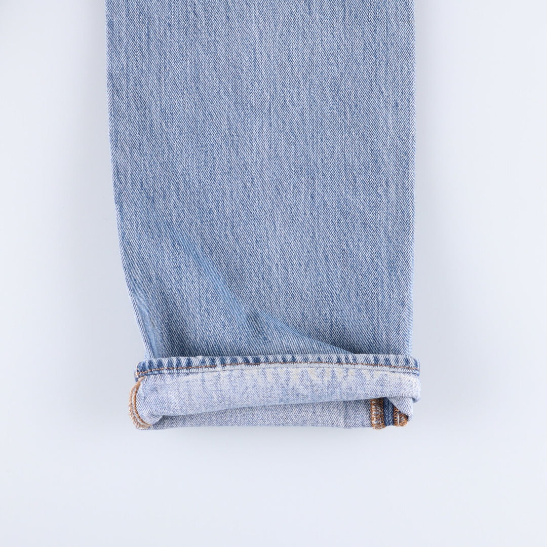 Levi's 501 straight denim pants for men, size W33 cotton blue type Vintage Second Hand