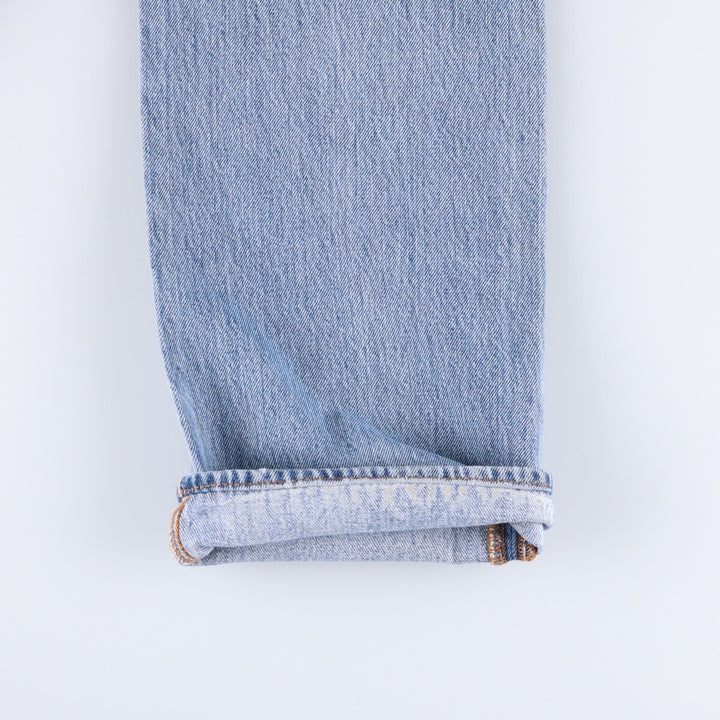 Levi's 501 straight denim pants for men, size W33 cotton blue type Vintage Second Hand