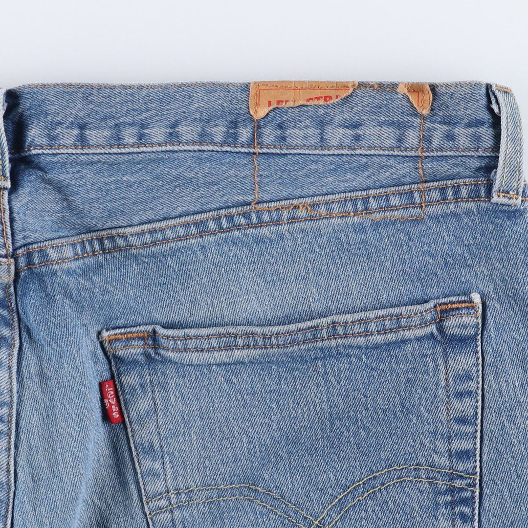 Levi's 501 straight denim pants for men, size W36 cotton blue type Vintage Second Hand